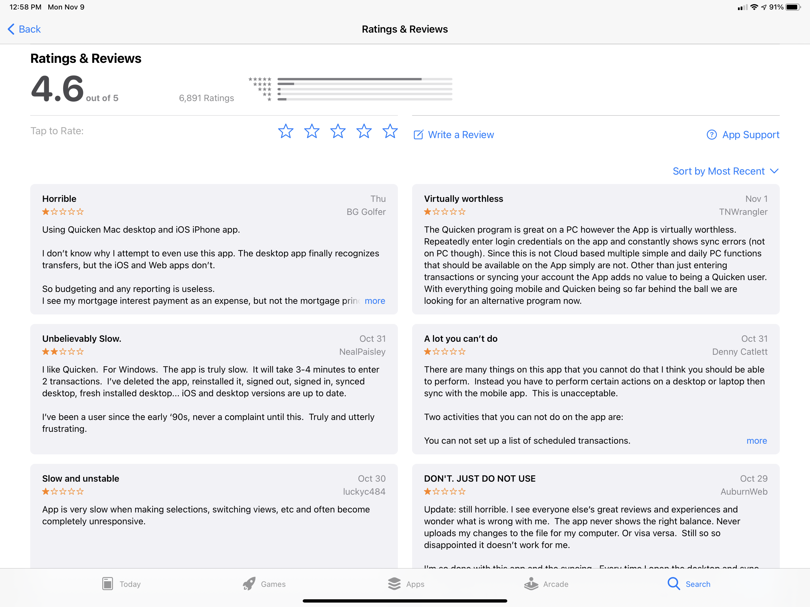 reviews for quicken for mac